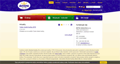 Desktop Screenshot of detoa.cz
